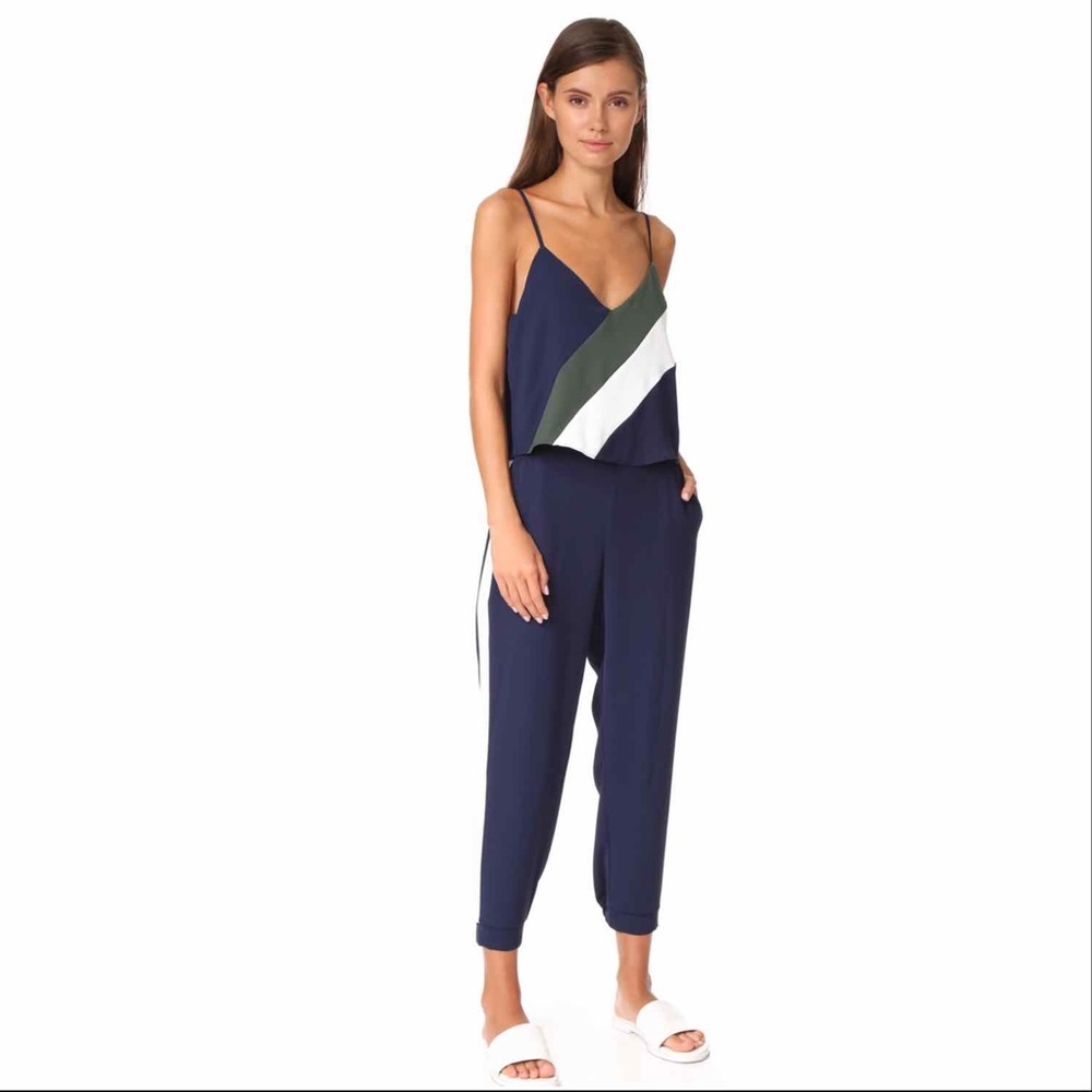 $298 Parker Frida Combo Jumpsuit from Shopbop